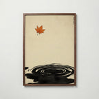 Ephemeral Leaf Poster