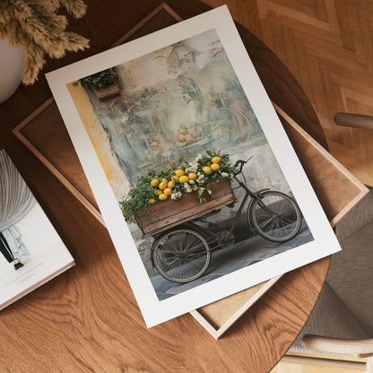 Lemons in Sicily Poster