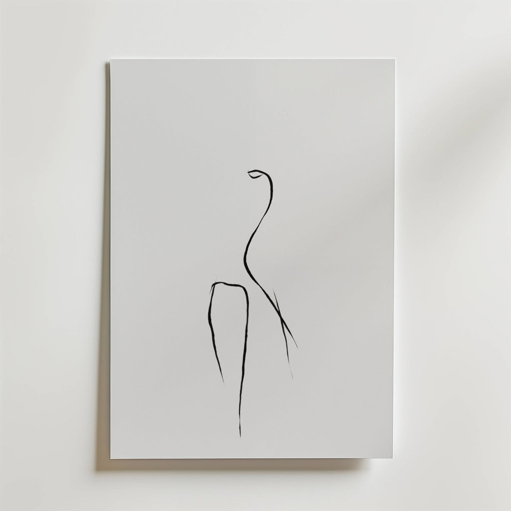 Graceful Line Poster