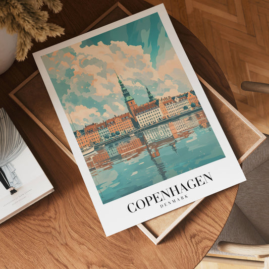 Reflections Of Copenhagen Poster