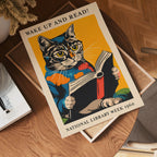 Wake Up and Read Poster