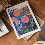 Yayoi Kusama Floral Infinity Poster