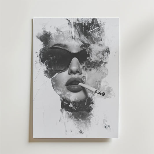 Chic smoke Poster
