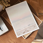 Pastel Horizon Sunset Poster