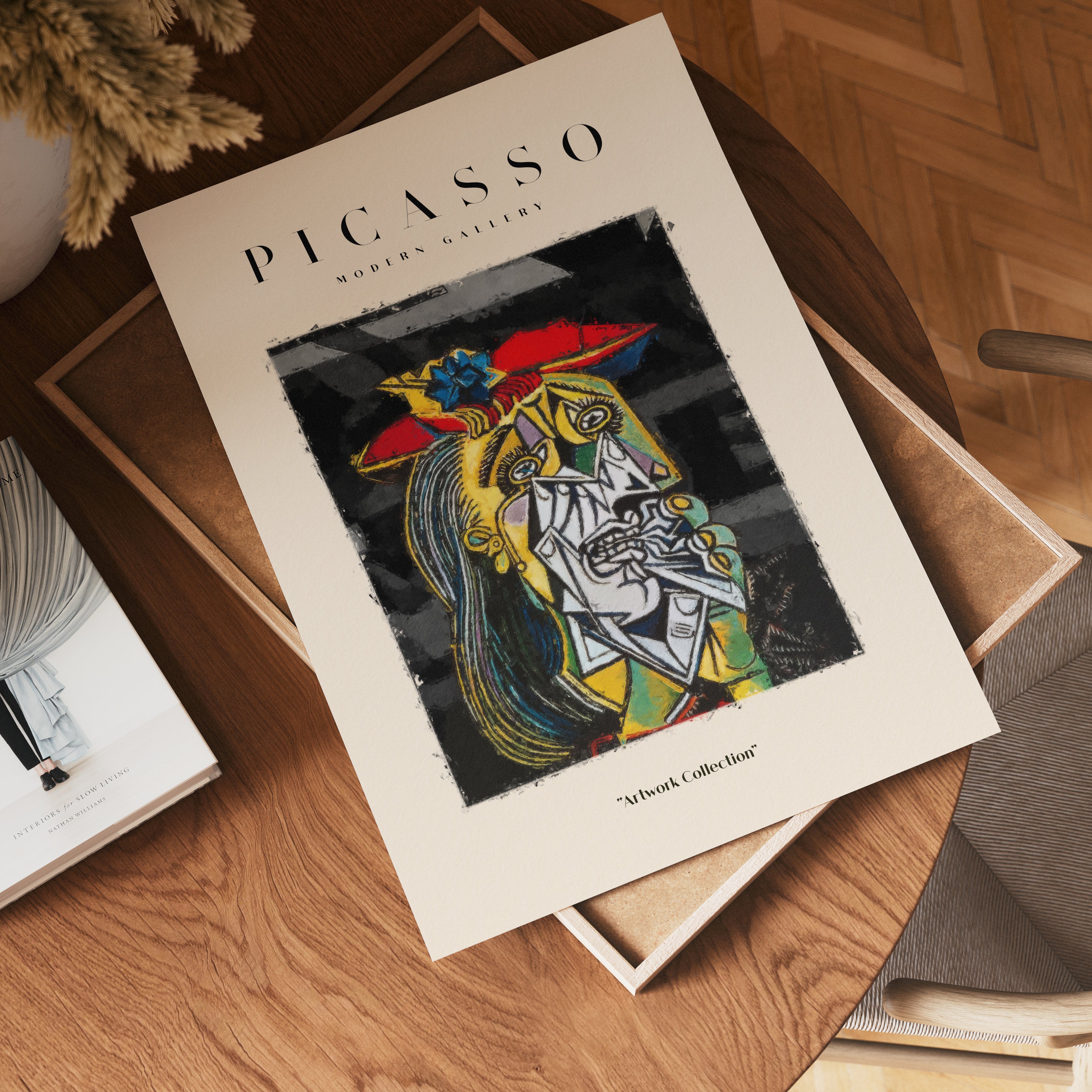 Picasso Crying Eyes of Grief Poster