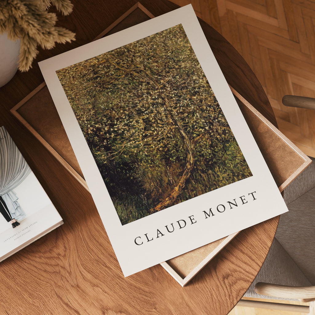 Claude Monet Apple Tree Poster