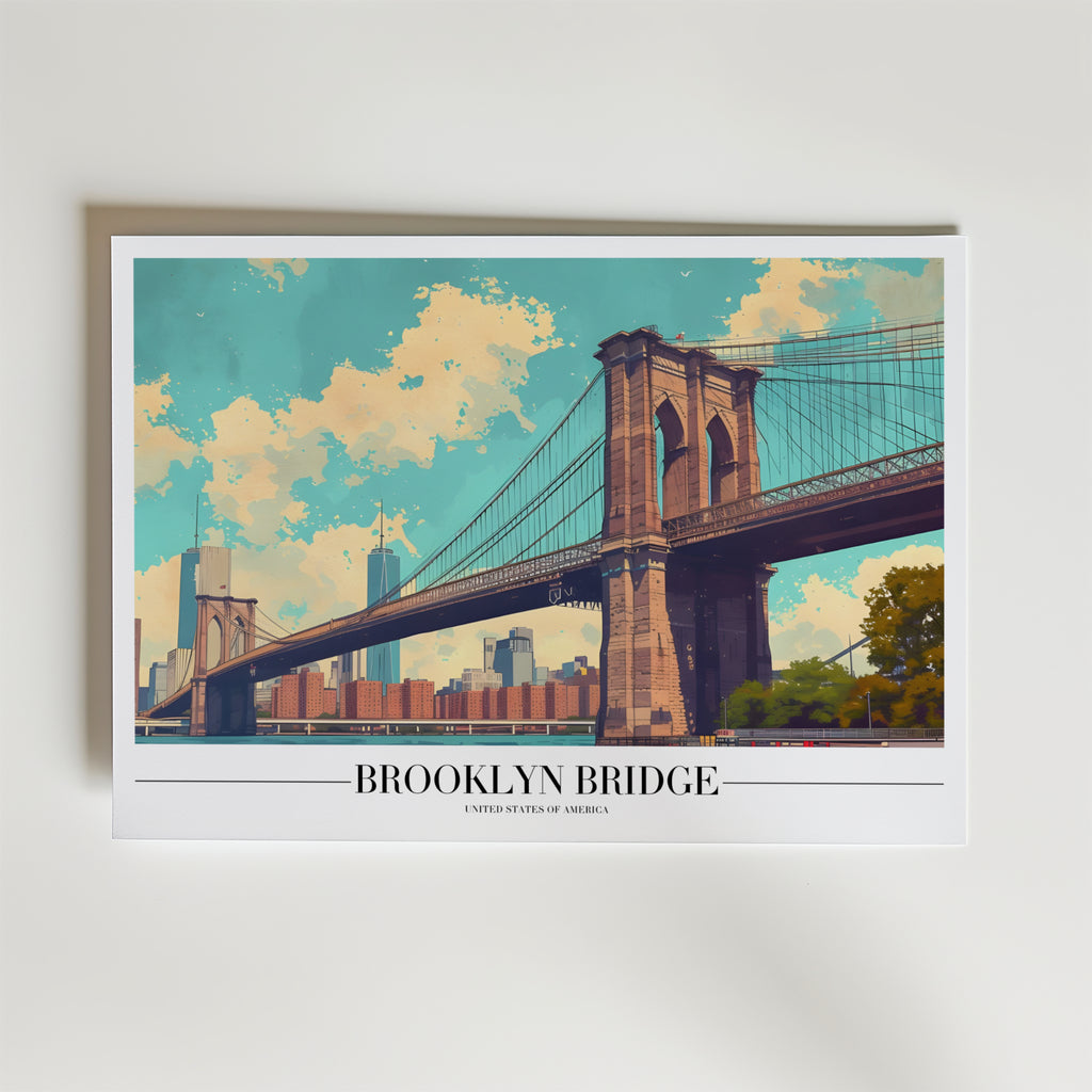 Brooklyn Bridge Poster