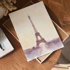 Painted Eiffel Tower Poster