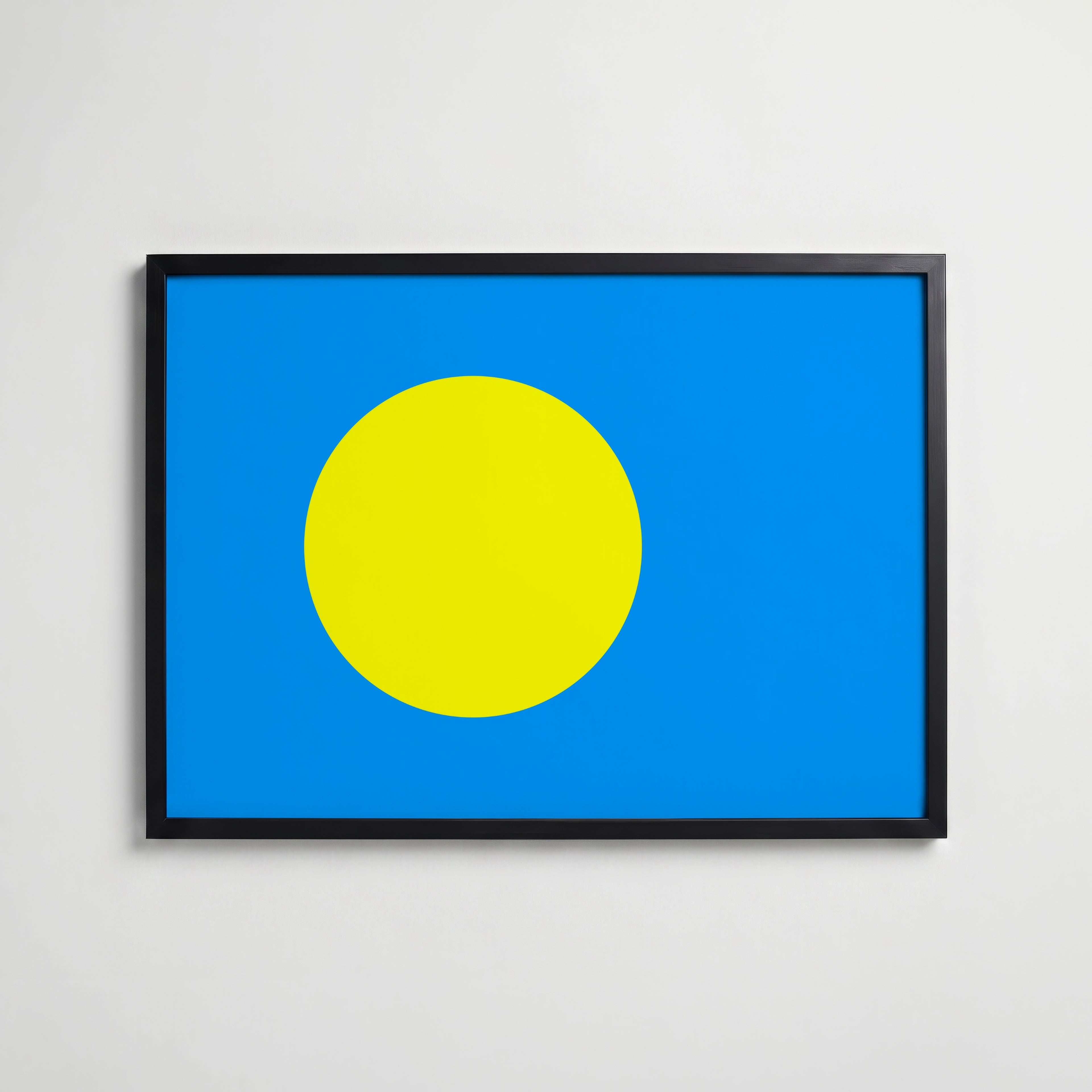 Palau National Flag Poster affisch – köp poster online – Bozetto väggdekoration