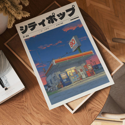 Twilight Gas Stop Poster