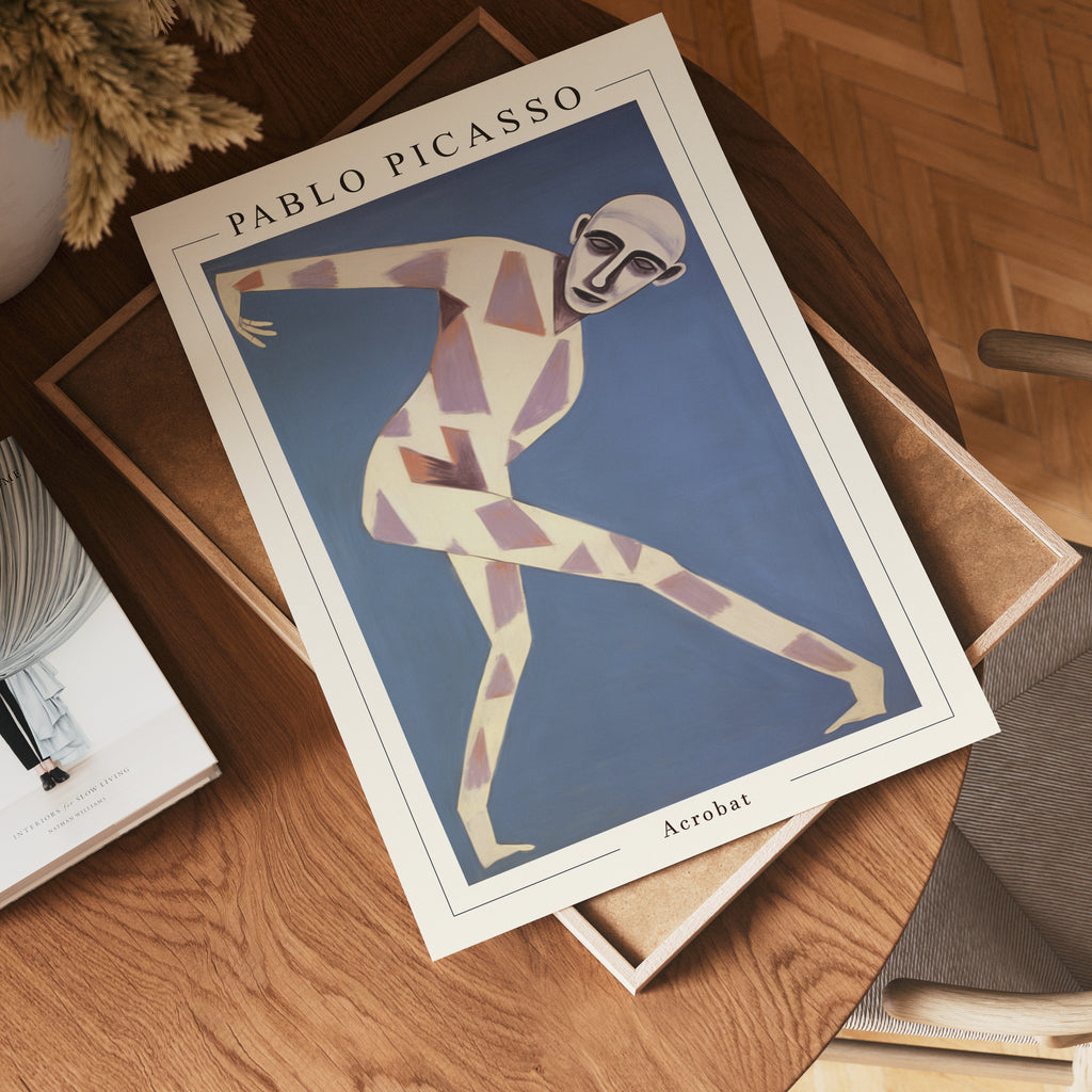 Picasso Circus Performer Poster