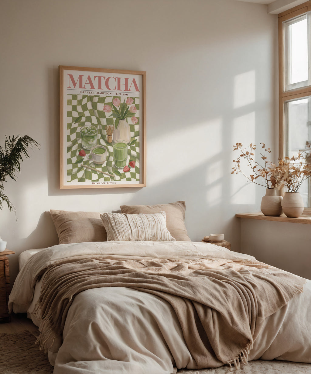 Matcha Poster affisch – köp poster online – Bozetto väggdekoration