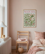 Matcha Poster poster – väggdekoration för hemmet – köp hos Bozetto