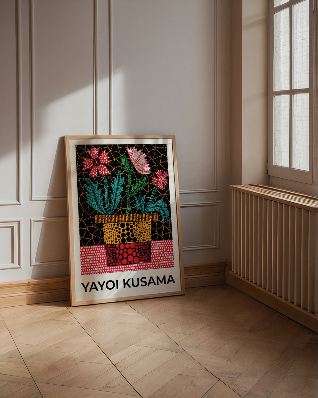 Yayoi Kusama Garden Rhythm Poster