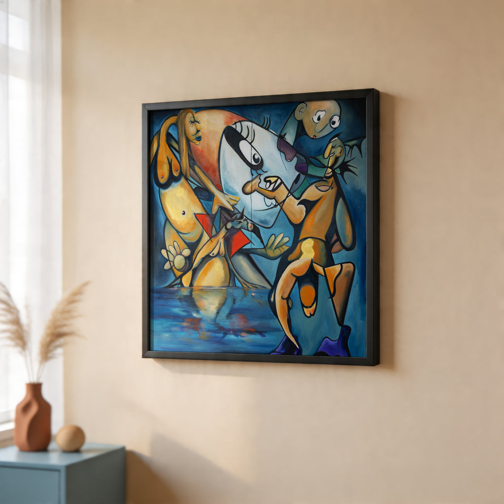 All Eyes on Me - Tony Nilsson – poster väggdekoration inredning – Affischer hos Bozetto