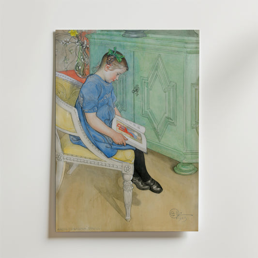 Carl Larsson Anna Johanna Poster