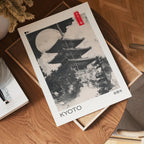 Kyoto Temple Poster