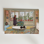 Carl Larsson Blomsterfönstret 1894 Poster