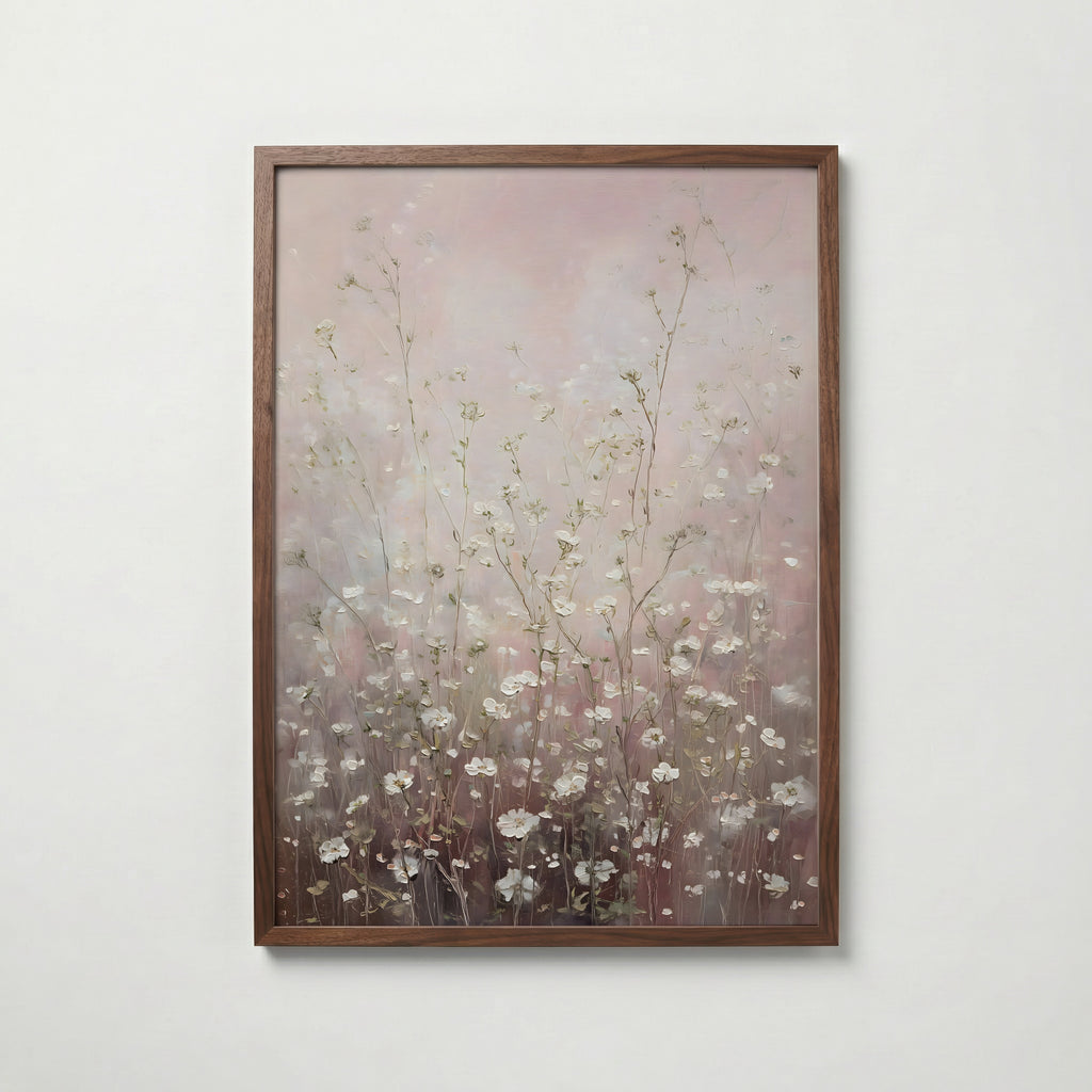 Blush Meadow Poster – modern väggdekoration – köp poster online Bozetto