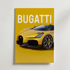 Bugatti Golden Speed Poster