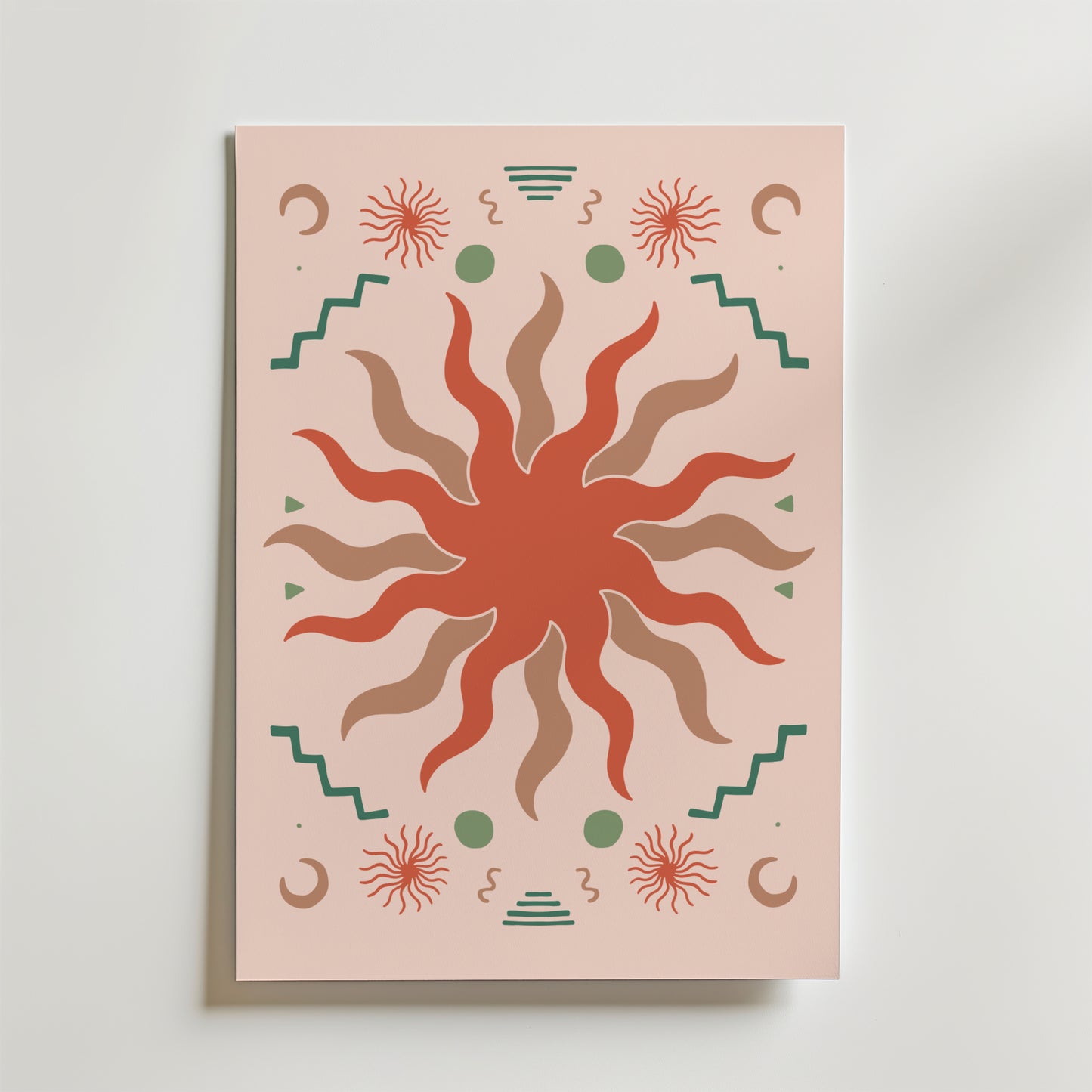 Solar Bloom Poster