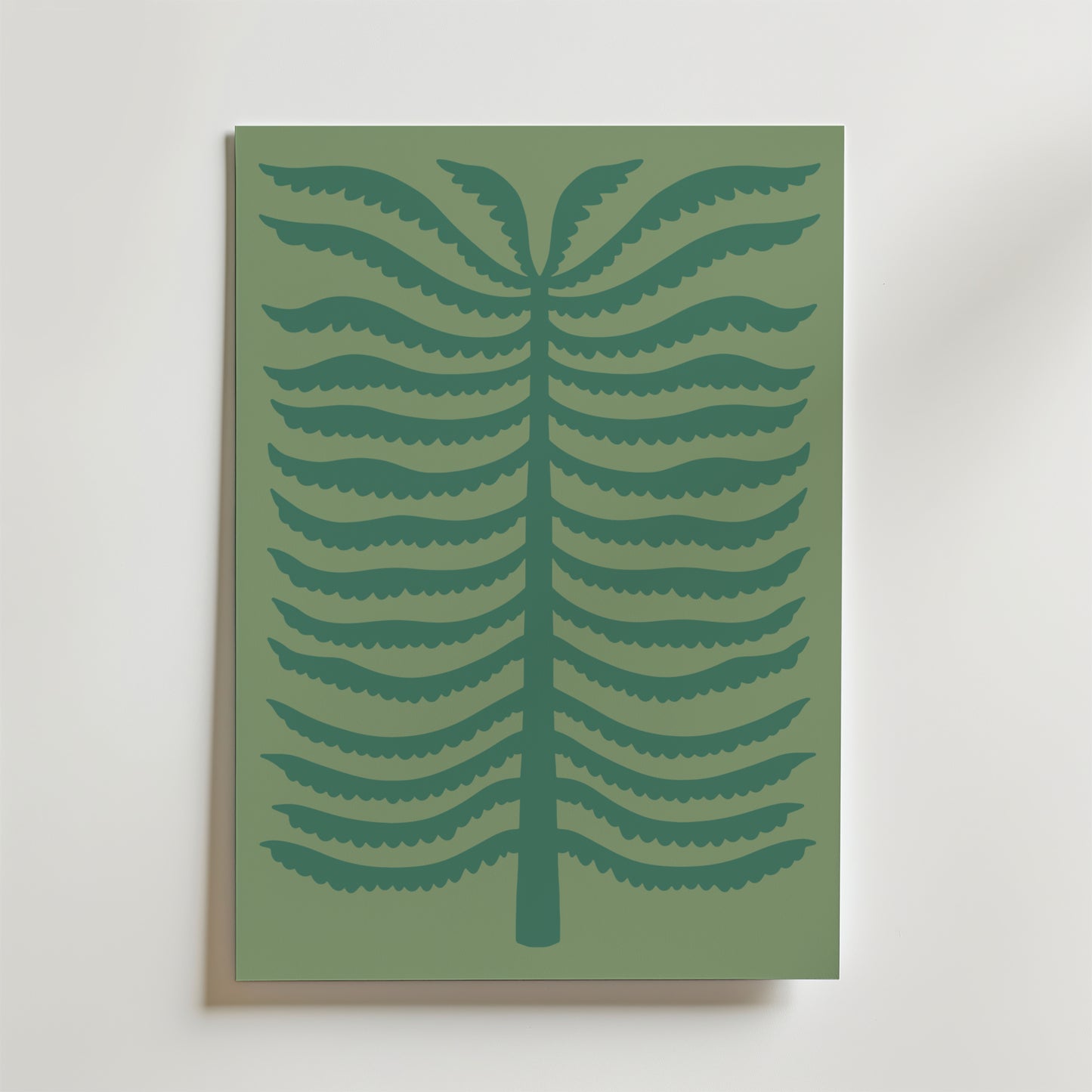 Quiet Palm Poster
