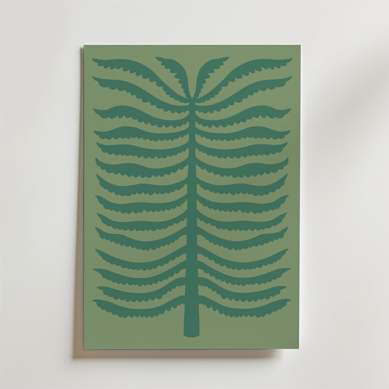 Quiet Palm Poster