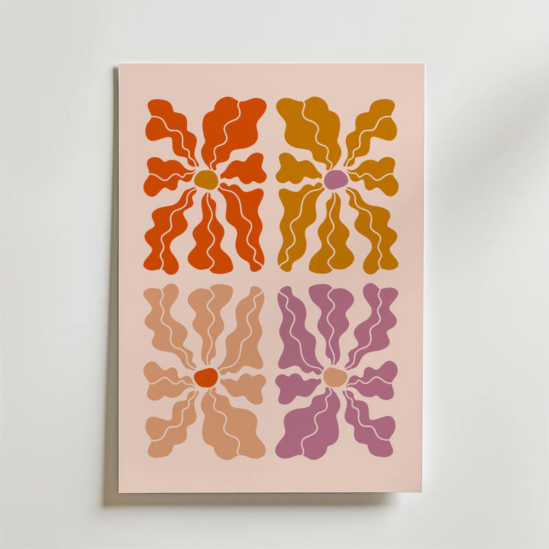 Petal Variations Poster
