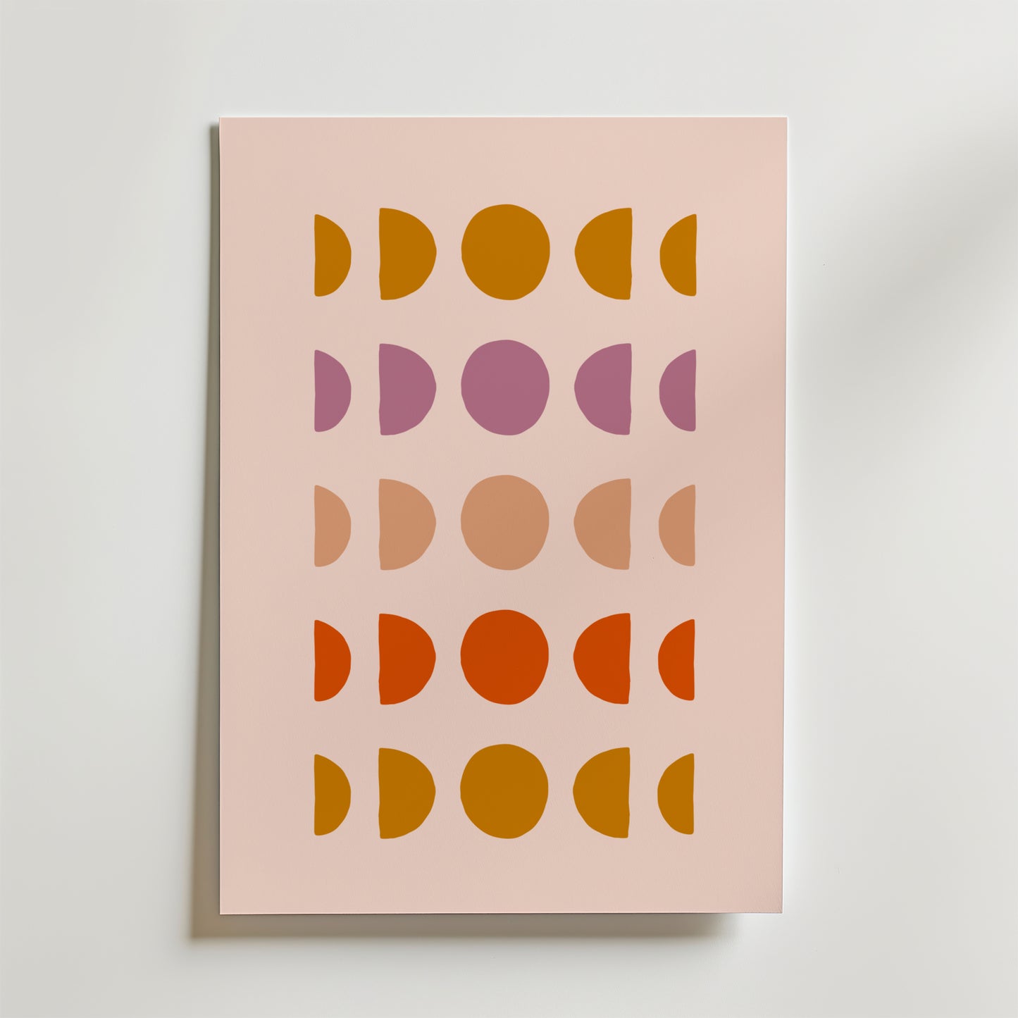 Phases of Color Poster