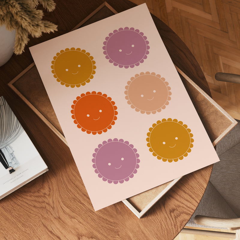 Happy Dots Poster