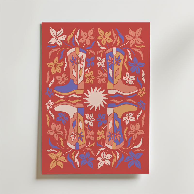 Harmony in Bloom Poster
