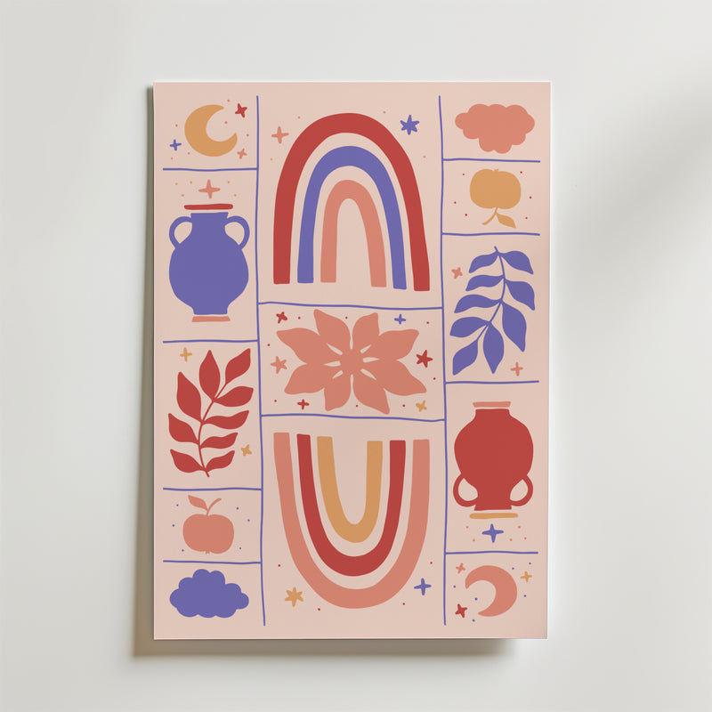 Rainbow Harmony Poster