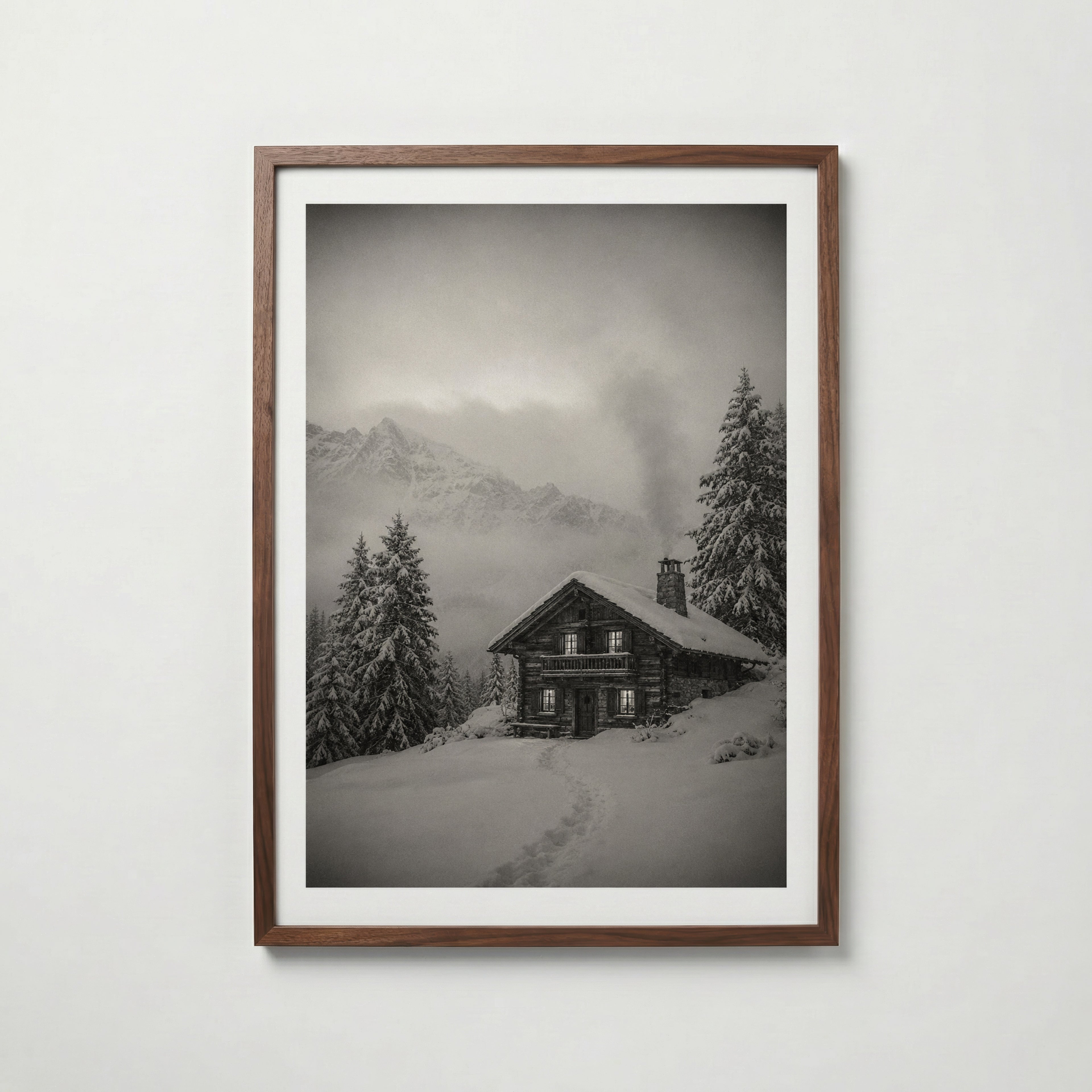 Cabin in the Storm Poster