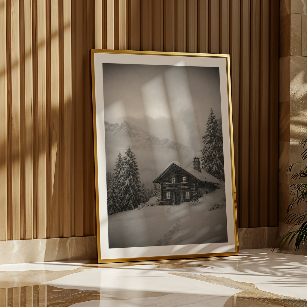 Cabin in the Storm Poster