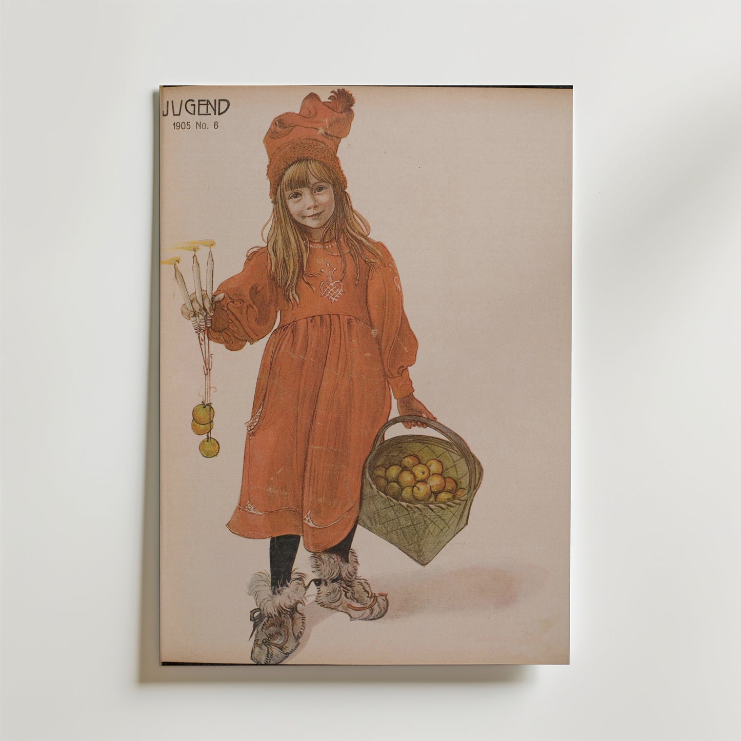 Carl Larsson Brita as Iduna Poster