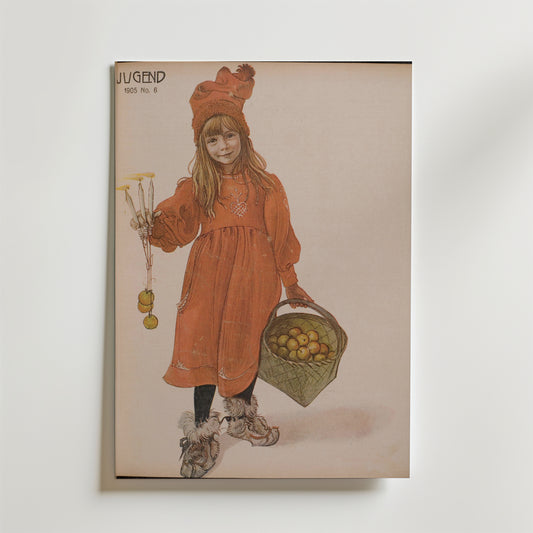Carl Larsson Brita as Iduna Poster