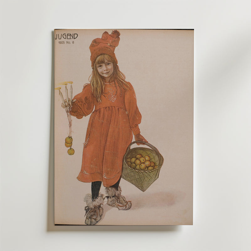 Carl Larsson Brita as Iduna Poster