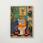 Cat Times Bathroom Ritual Poster
