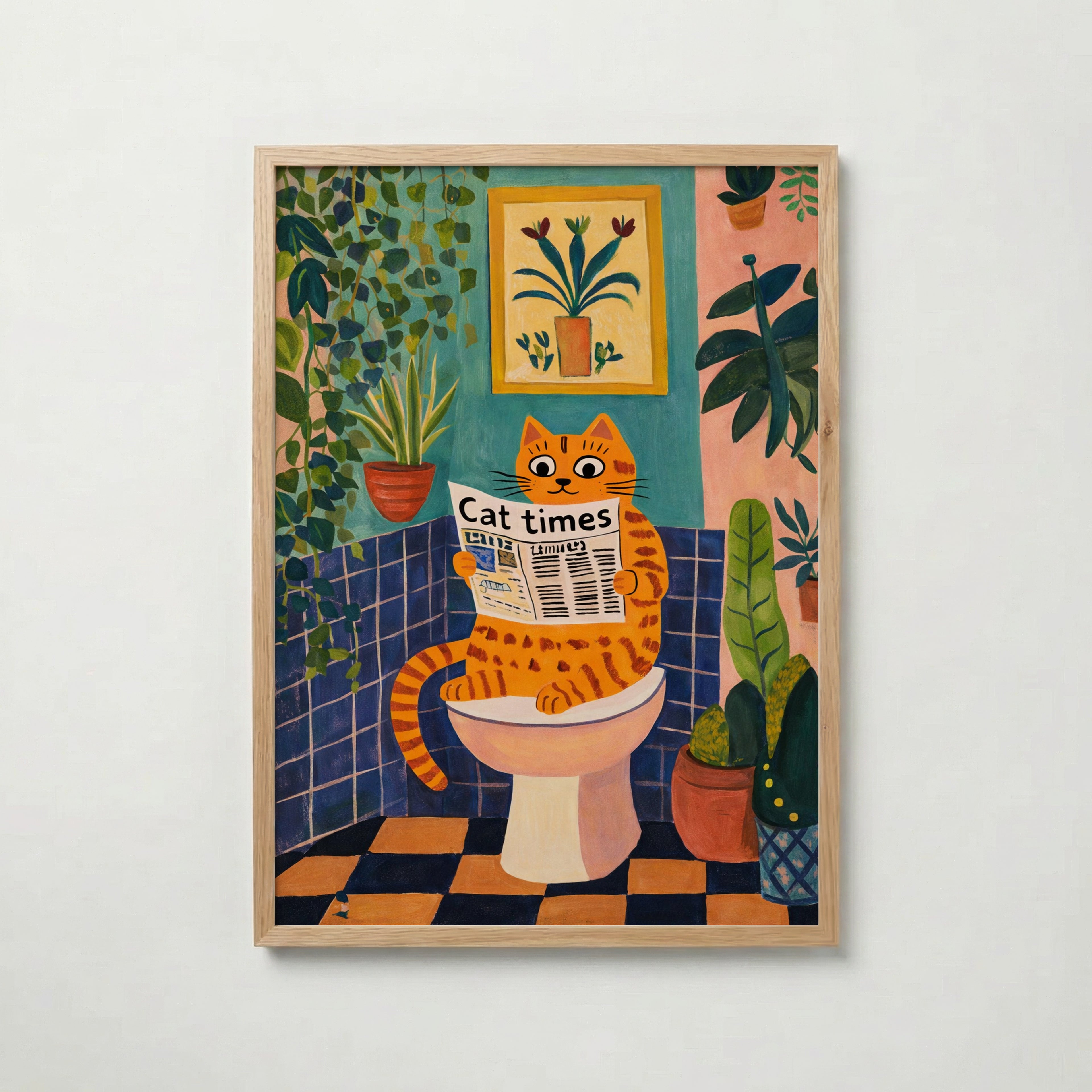 Cat Times Bathroom Ritual Poster