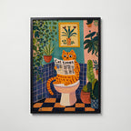 Cat Times Bathroom Ritual Poster