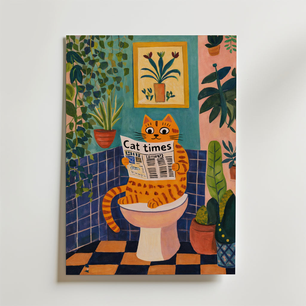 Bundle 4-pack Cat Rules & Bathroom Humor