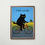 C’est La Vie Poster – köp affisch till hemmet – Bozetto väggdekoration