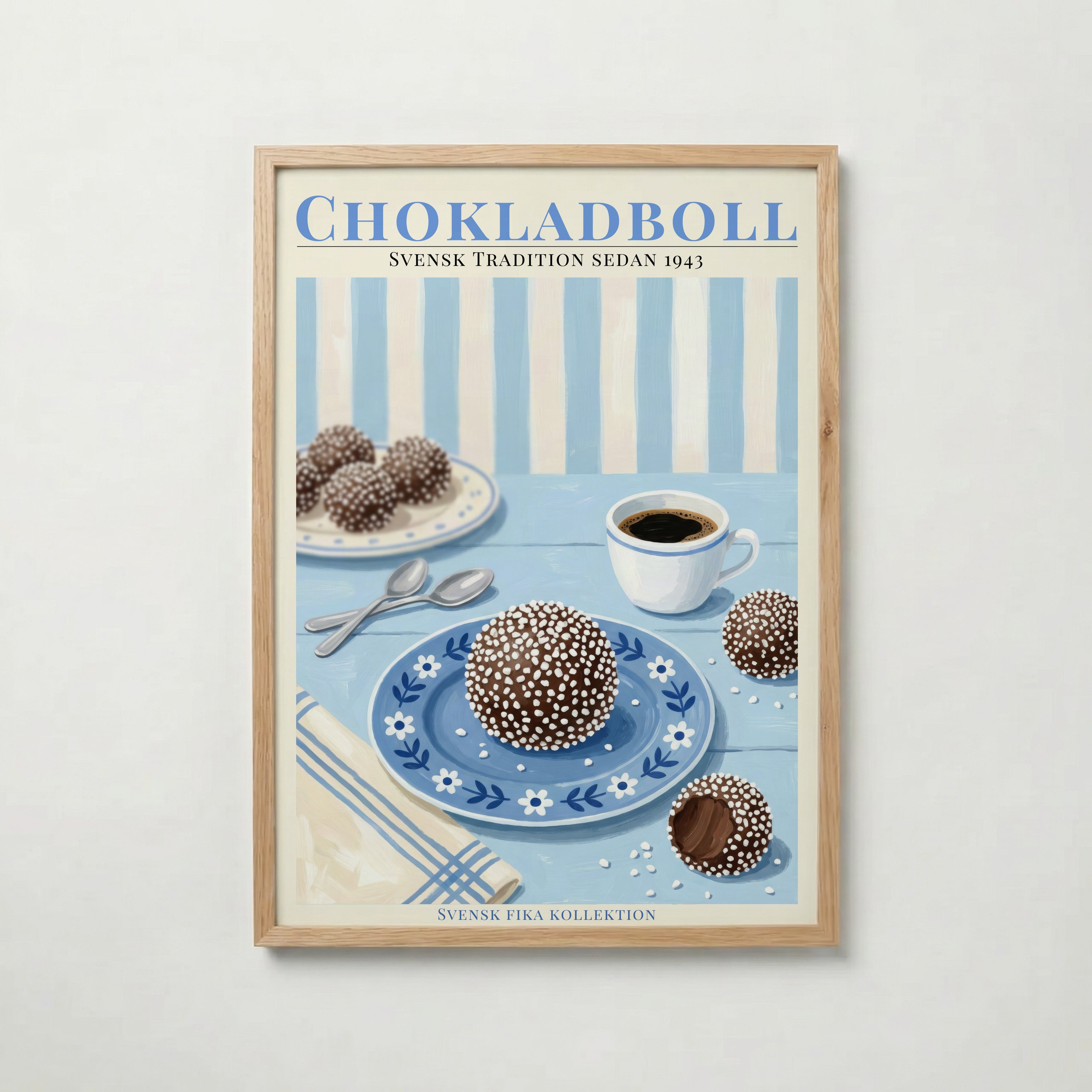Chokladboll Poster