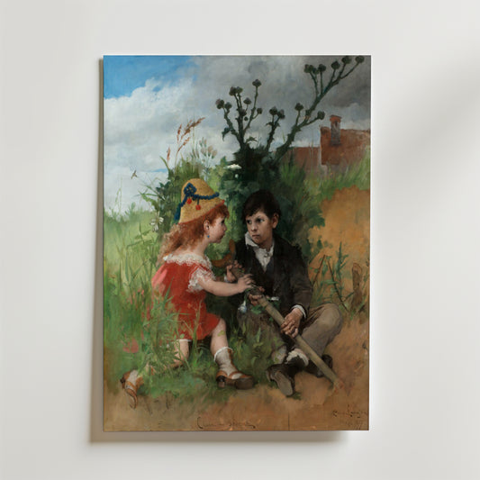 Carl Larsson Clair Obscur Poster