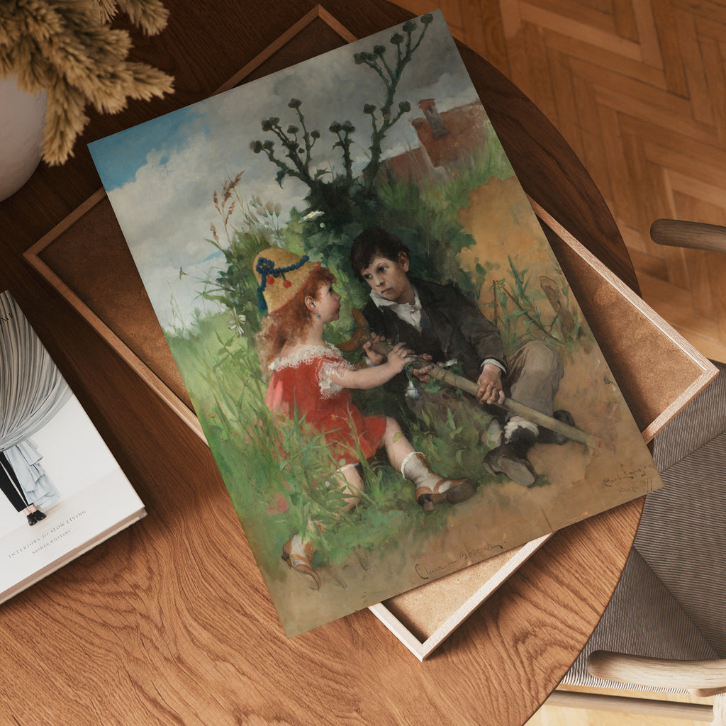 Carl Larsson Clair Obscur Poster