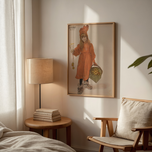 Carl Larsson Brita as Iduna Poster