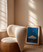 Fujisan Japanese Poster