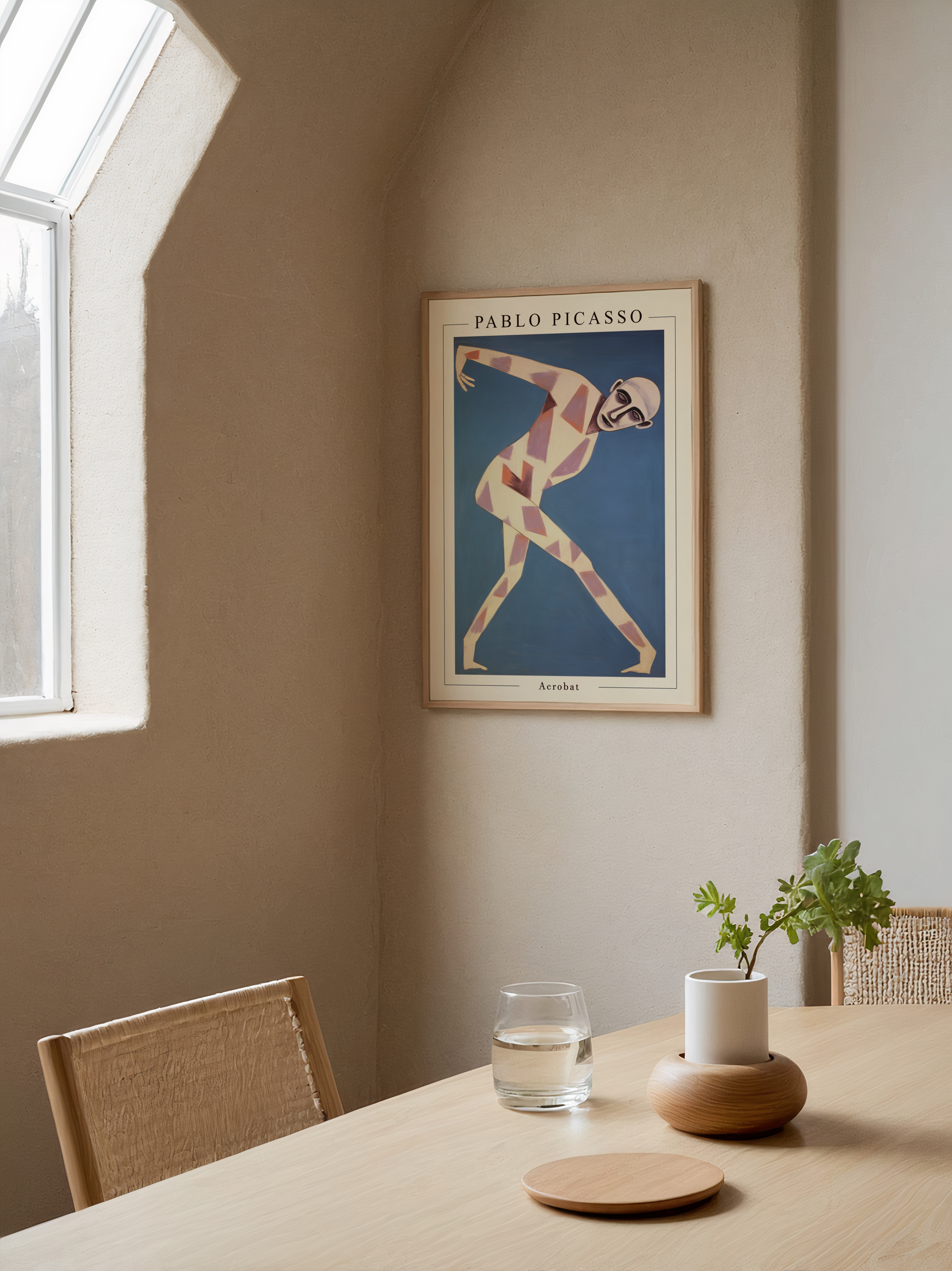 Picasso Circus Performer Poster