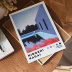 Hiroshi Nagai Poolside Evening Poster