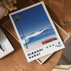 Hiroshi Nagai Crimson Wave Poster